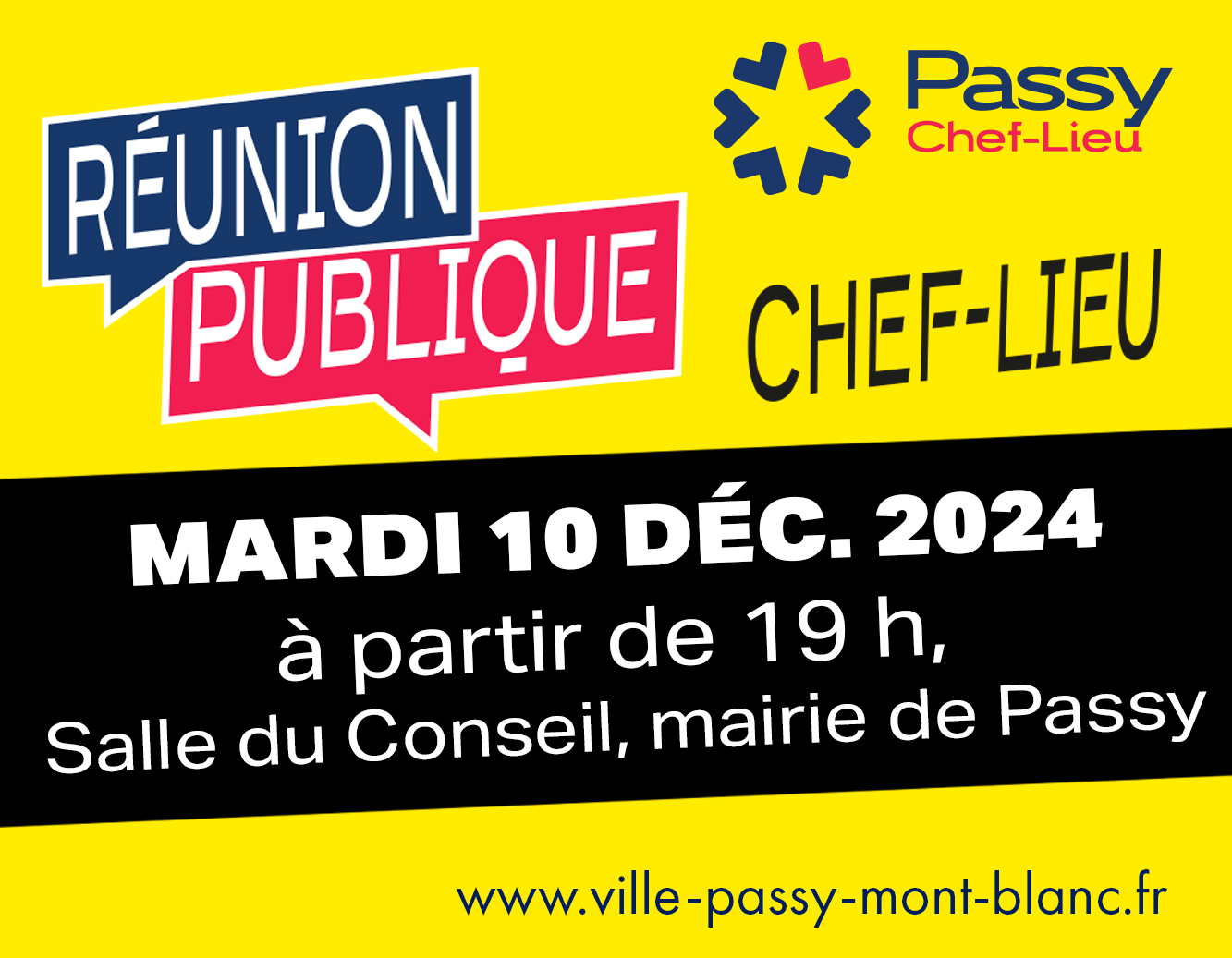 Réunion publique Chef-Lieu