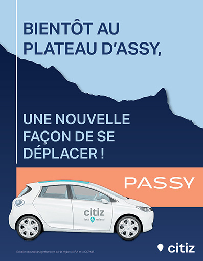 Affiche Citiz Plateau d'Assy